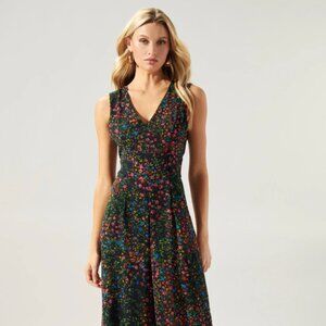 Floral Jumpsuit - Wedding guest attire
